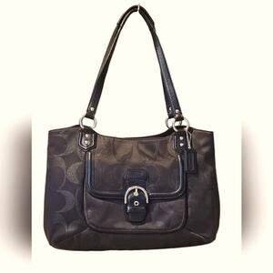 Coach NWOT Campbell Metallic Shoulder Bag